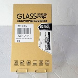 Tempered Glass Screen Protector for S22 Ultra